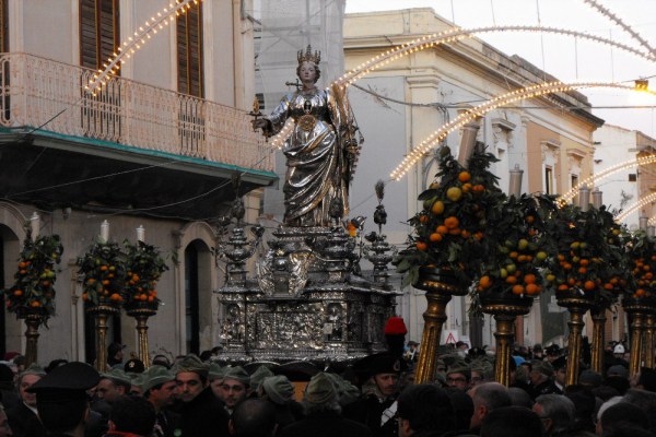 Sicilia:Santa Lucia e la Cuccia