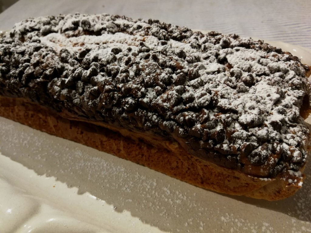 Plumcake di Diospero (Cachi) con gocce di cioccolato